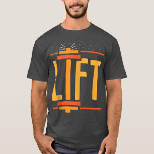 Hiss Gym Weightlyftande lyftworkout T Shirt