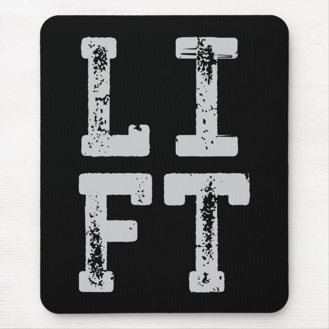 HISS - Gym, workout, viktupplyft, inspiration Musmatta (Framsidan)