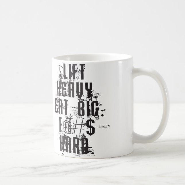 Hiss Heavy, Eat Big Kaffemugg (Höger)
