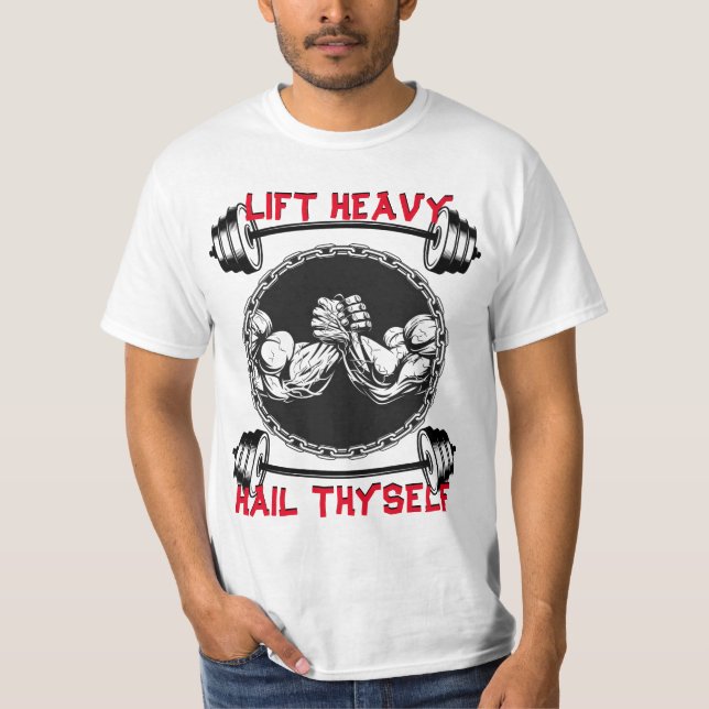 Hiss Heavy, Hail Thyself! T-Shirt (Framsida)