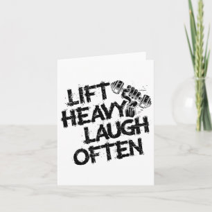 Hiss Heavy Laugh Oofta Weightlifter Bodybuilding B Kort