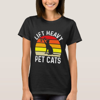 Hiss Heavy Pet Cats Bodybuilding T Shirt