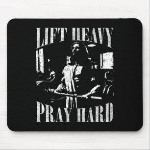 Hiss Heavy Pray Hard Gym Jesus Christian för Chris Musmatta