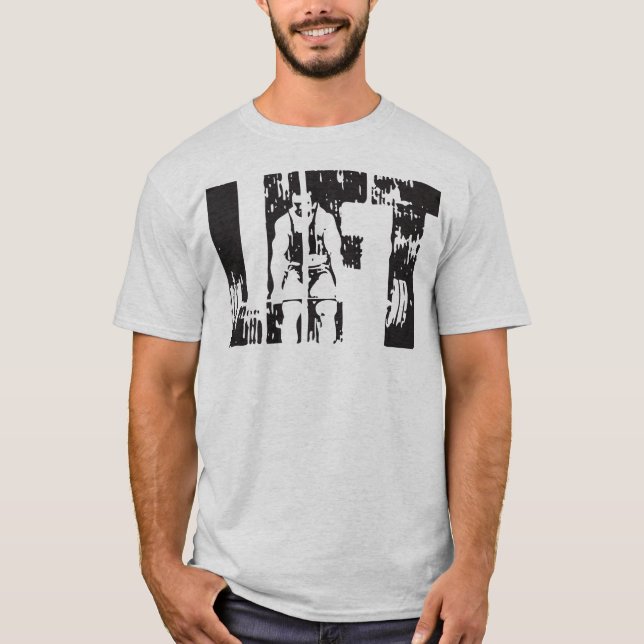 HISS - Iconic Stil Bodybuilding Deadlift Shirt Tee (Framsida)