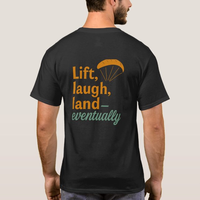 Hiss Laugh Land - slutligen T Shirt (Baksida)