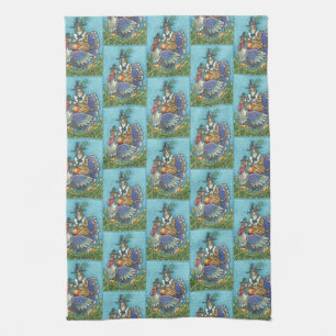 HISS N FITZ CAT, THANKSGIVING TURKEY KITCHEN TOWEL KÖKSHANDDUK