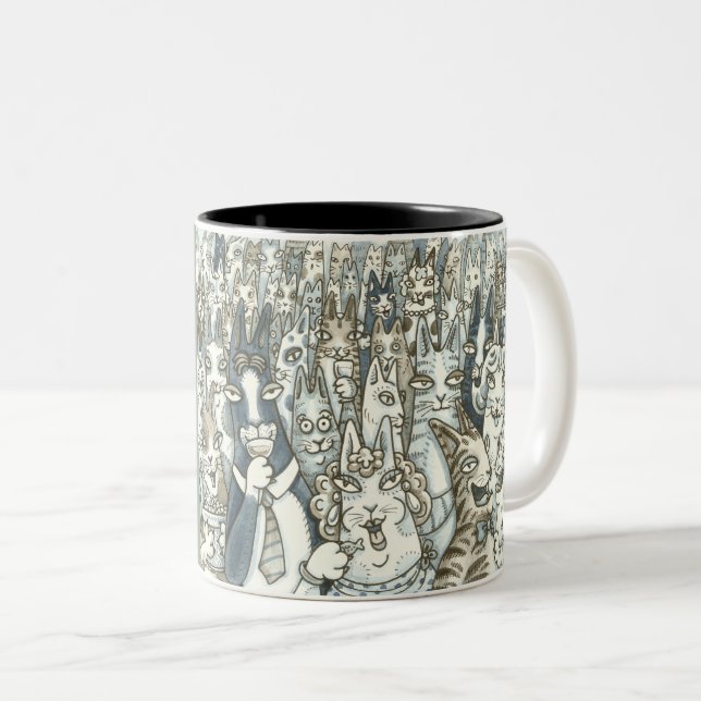Hiss N'Fitz CAT PARTY MUGG (Framsida höger)