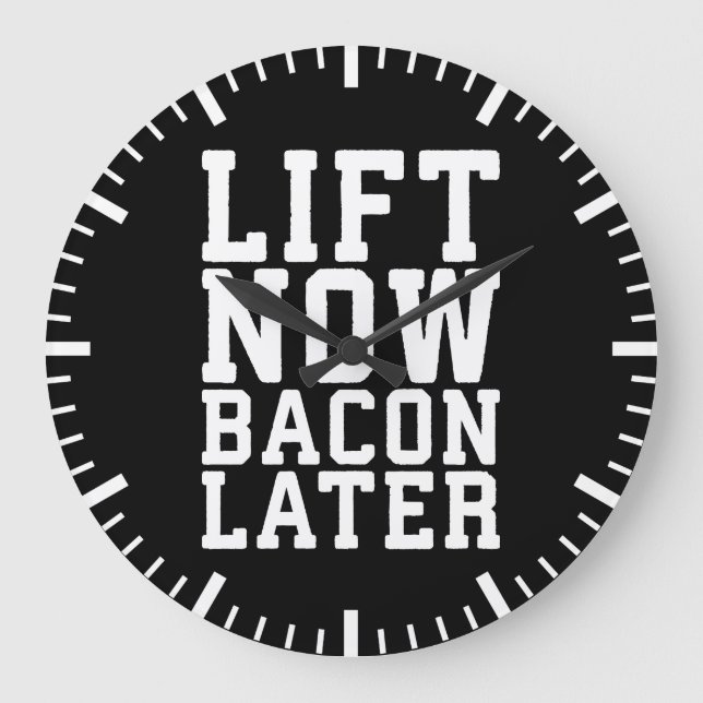 Hiss Now, Bacon Senare - Lårverksfonen Stor Klocka (Framsida)