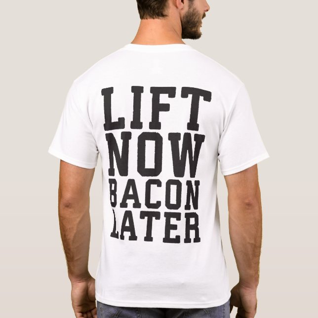 Hiss Now, Bacon Senare - Lårverksfonen Tee (Baksida)