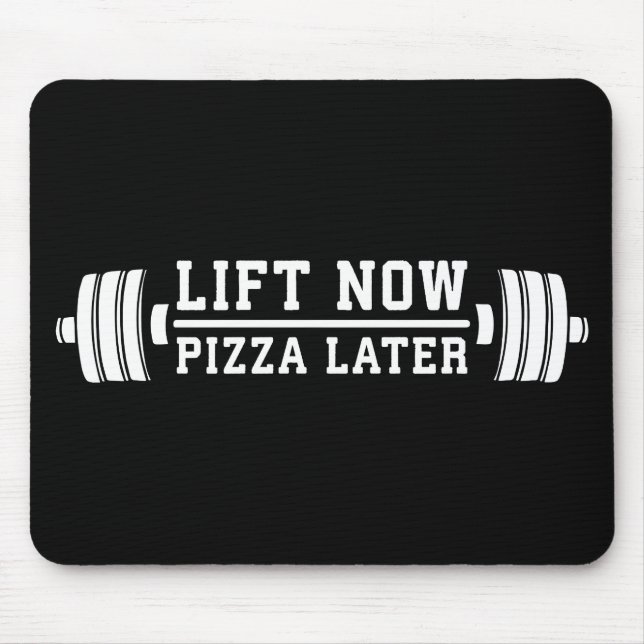 Hiss Now, Pizza Later, Barbell - Novelty Gym Musmatta (Framsidan)
