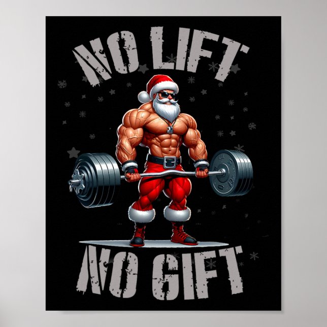 Hiss nr nr Gift Bodybuilding G Poster (Framsidan)