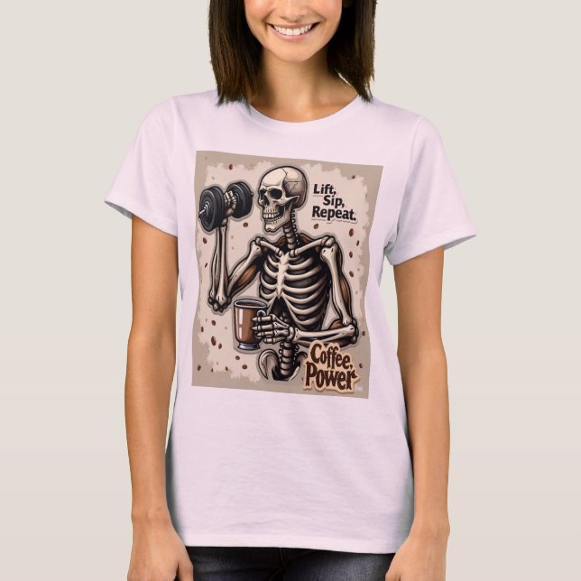 Hiss Sip Upprepa kvinnors T Shirt (Framsida)