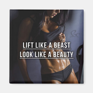 Hiss som en Beast, se ut som en skönhet - träning Magnet
