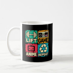 Hiss, spel, djur, upprepa kaffemugg