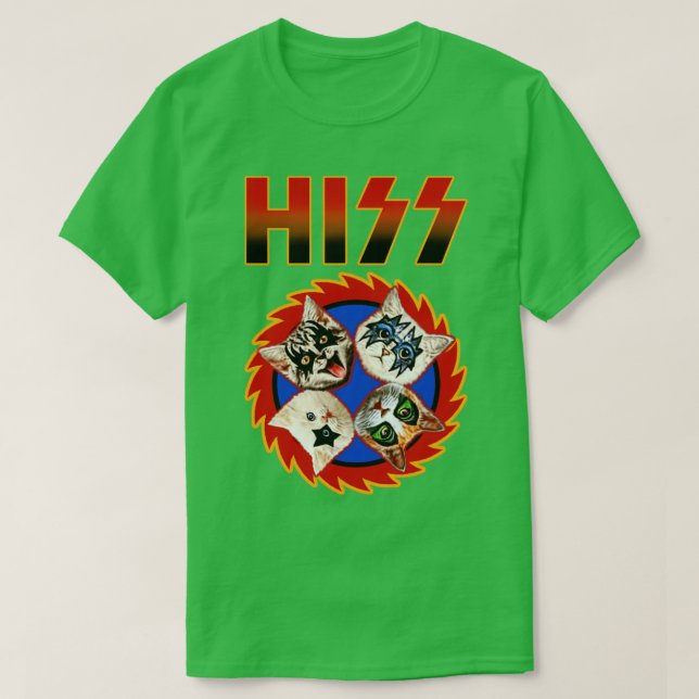 HISS T SHIRT (Design framsida)