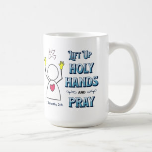 HISS UP HELIGA HÄNDER COFFEE MUGG