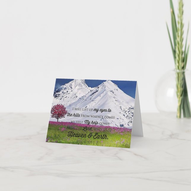 Hiss upp min ögon anteckningskort (Framsida)