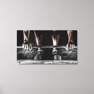 Hiss-vikter Canvastryck