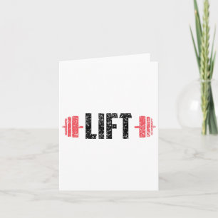 Hiss Weightlyftande Gym lyftning Kort