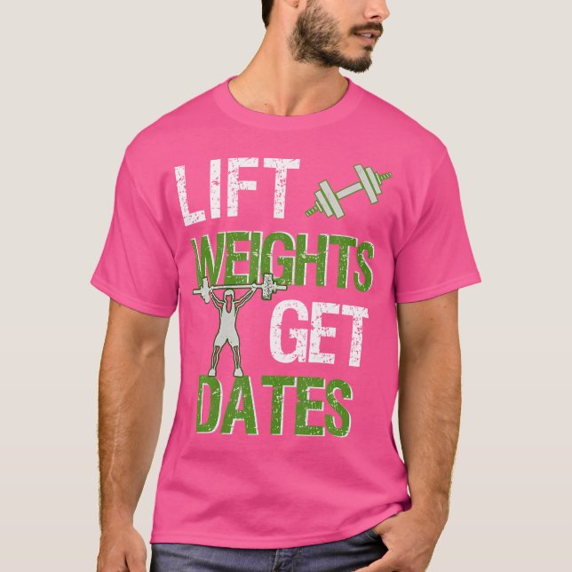 Hiss Weights Get Data Manar WWWT Mu T Shirt (Framsida)
