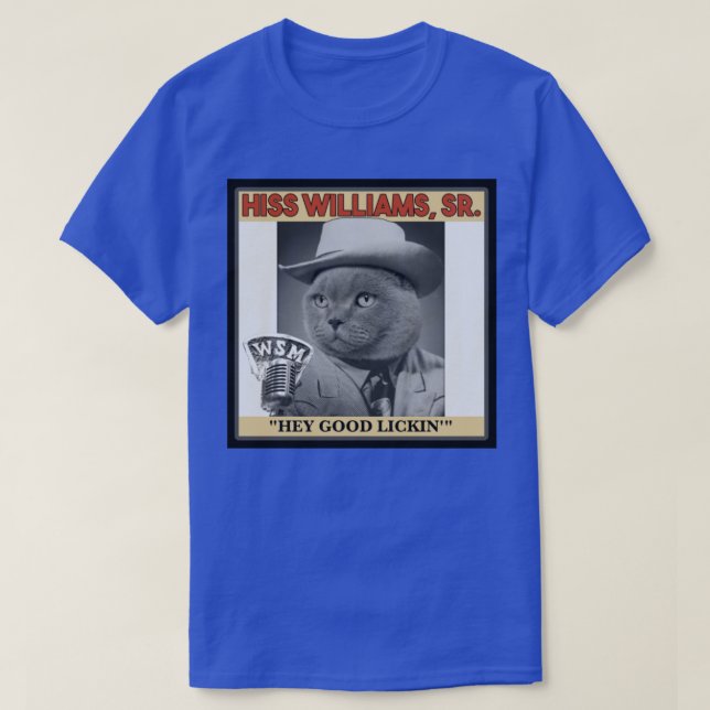 Hiss williams t shirt (Design framsida)