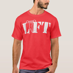 Hiss Workout Weightlyftande gym lyft T Shirt