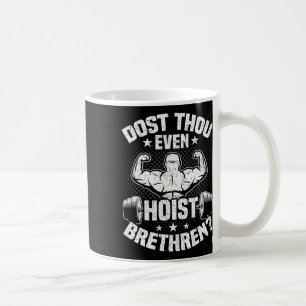 Hissar Du Ens Upp Bodybuilding Viktlyftning Wo Kaffemugg