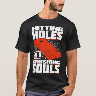 Hissar Hål och krossar själar i Cornahn Player T Shirt