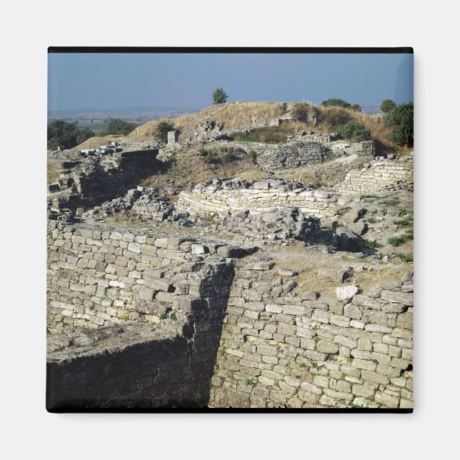 Hissarlik, platsen för magnet (Framsidan)