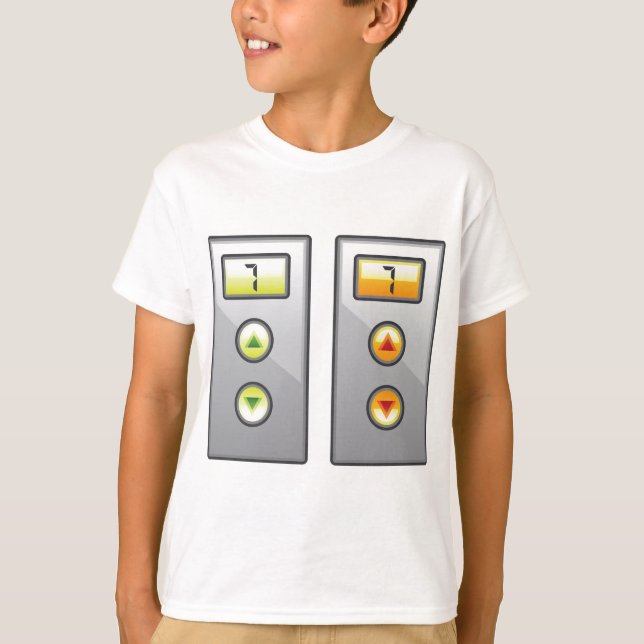 Hissen knäppas tee shirt (Framsida)