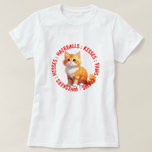 Hisses och Kisses, Ginger cat T Shirt