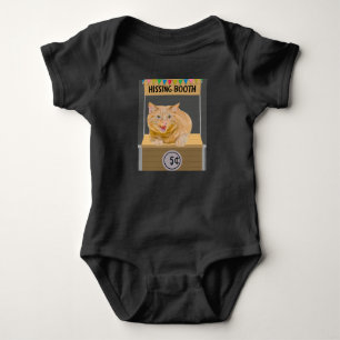 Hissing Booth Cat Baby Bodykostdräkt T Shirt