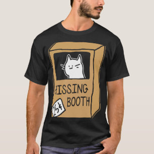 Hissing Booth Kitten Kattunge Furmamma Furdad för T Shirt