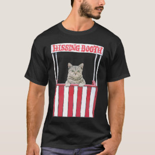 Hissing Booth Kitten Kattunge Furmamma Furdad för T Shirt