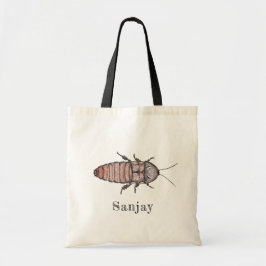 Hissing Cockroach Tote Bag Tygkasse