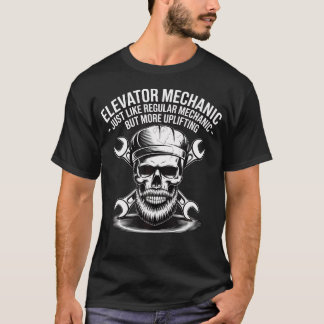 Hissmekaniker Precis Som Vanlig Mekniker Men U T Shirt