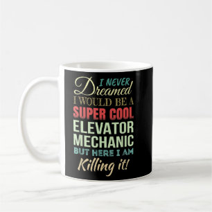 Hissmekaniker Roligt Kaffemugg