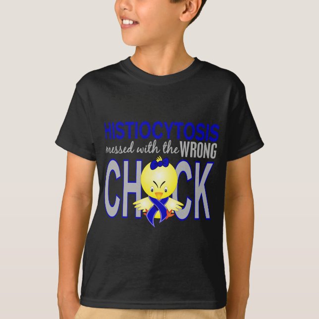 Histiocytosis röra med den fla chicken t shirt (Framsida)