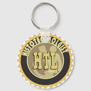 HISTOLOGI TECH FÖR HTL-EMBLEM HISTOTECHNOLOGIST NYCKELRING