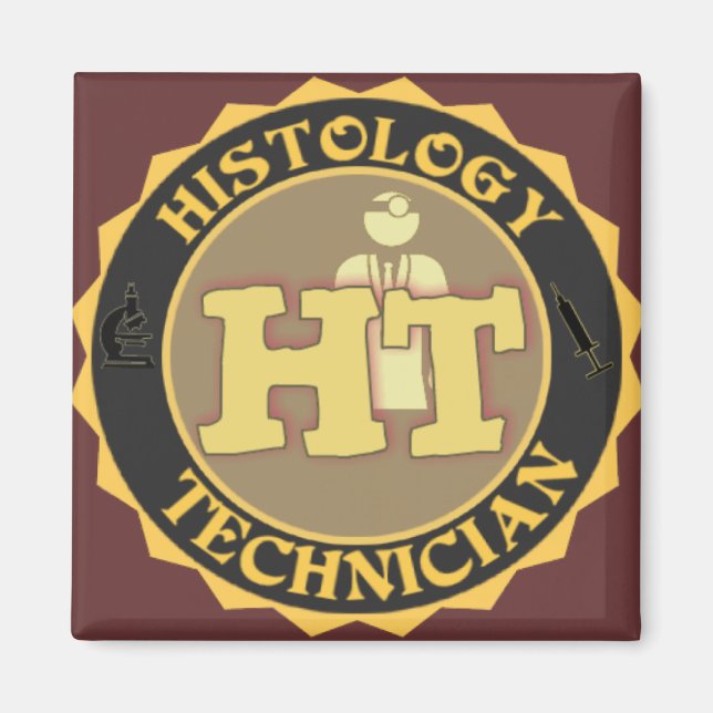 HISTOLOGISK LOGOTYP MAGNET (Framsidan)