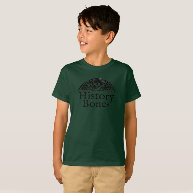 Historia benar ur barnT-tröja T-shirt (Hel framsida)