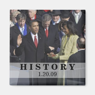 HISTORIA: Ceremoni för presidentObama invigning Magnet