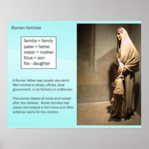 Historia forntida Rome, familjer Poster