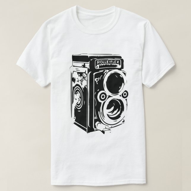 historia fotografia t shirt (Design framsida)