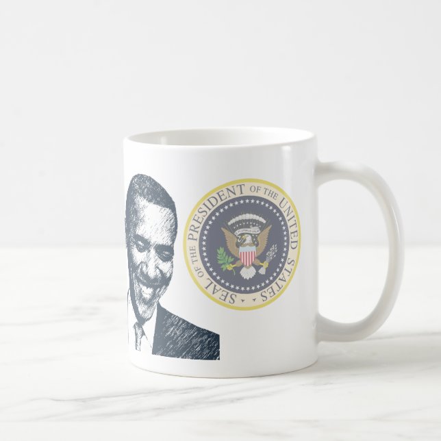 HISTORIA - President Obama Invigning Kaffemugg (Höger)