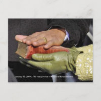 HISTORIA: President Obamas hand om Lincoln Bible