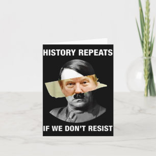 Historia upprepas om vi inte motstår kort