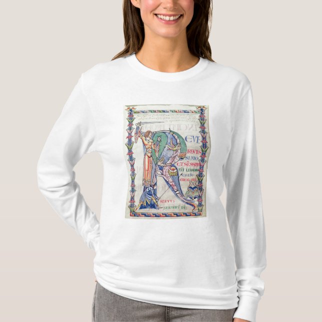 Historiated initiala 'R Tee Shirt (Framsida)