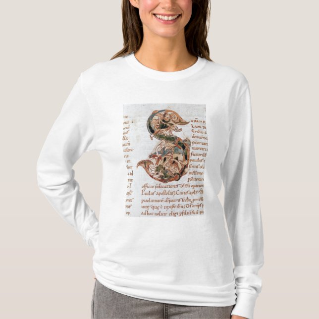 Historiated initiala 's tee shirt (Framsida)