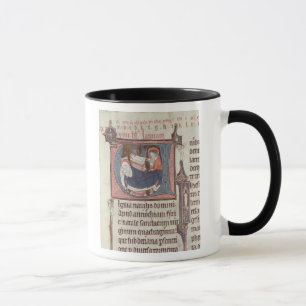 Historiated initialer U" och 'I Mugg